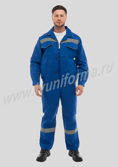 Костюм рабочий мужской арт. Р-02-40-ГР