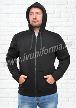 Толстовка мужская с начесом арт. ТР-03-16-ФУТ